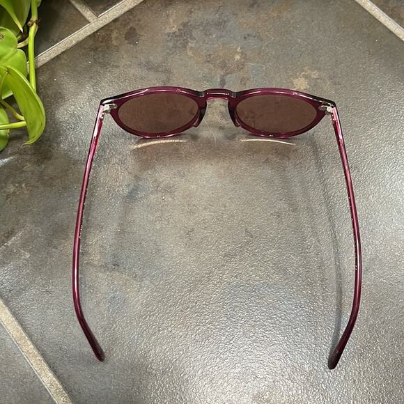 Oliver Peoples Pink O’Malley Sun Round Sunglasses New - Picture 7 of 10